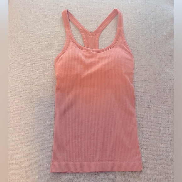 Lululemon form fitting tank with build in padded bra - Picture 1 of 2